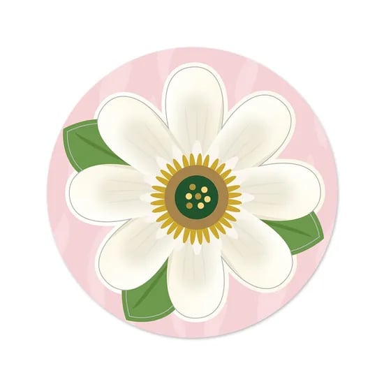 모양 스핀아트 리필지 가을꽃
