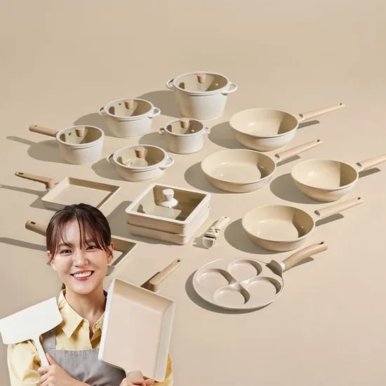 국내생산 인덕션겸용 세라믹 후라이팬/냄비 3종~14종 풀세트