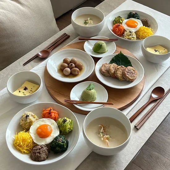 르블랑 달항아리 4인 면기포함 홈세트 20P MADE IN JAPAN