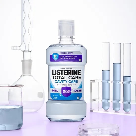 토탈케어 캐비티케어 마일드 750ml x2