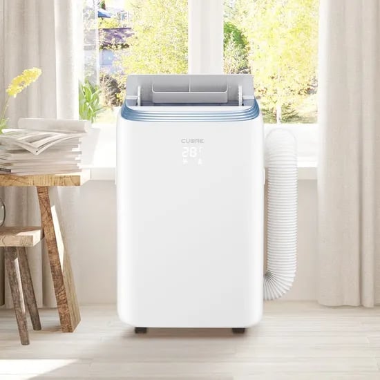 이동식 에어컨 CPA-12WB / 12000BTU 이동식에어컨+제습기