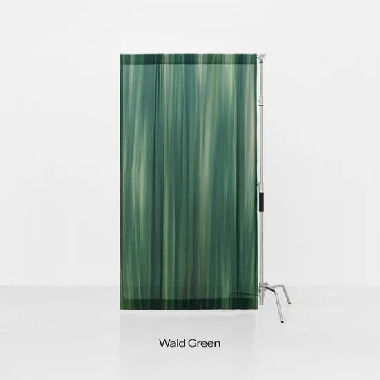 자체제작 패브릭 가리개 커튼/Wald Green 발트그린