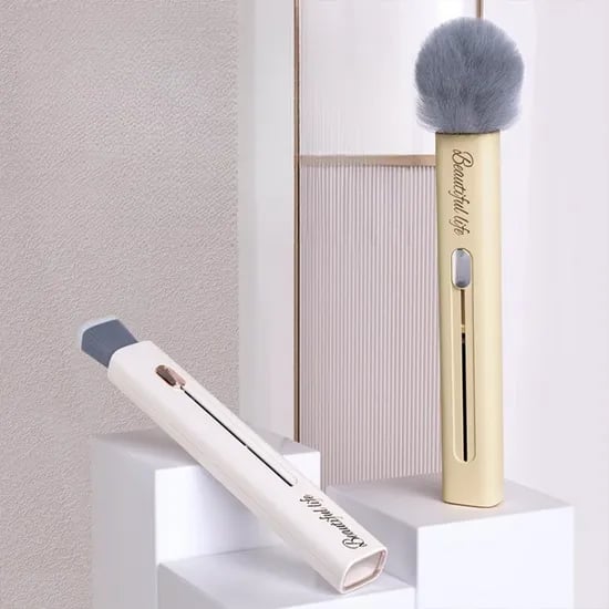 주머니에쏙! 2in1 만능 미니 먼지털이 먼지 제거 떨이개