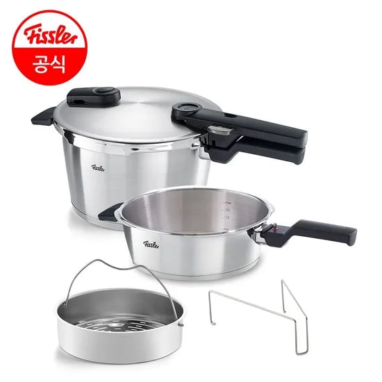 비타퀵 프리미엄 압력솥 22cm 쿼트로 (잡곡보관용기 1p+스텐 주걱 증정)