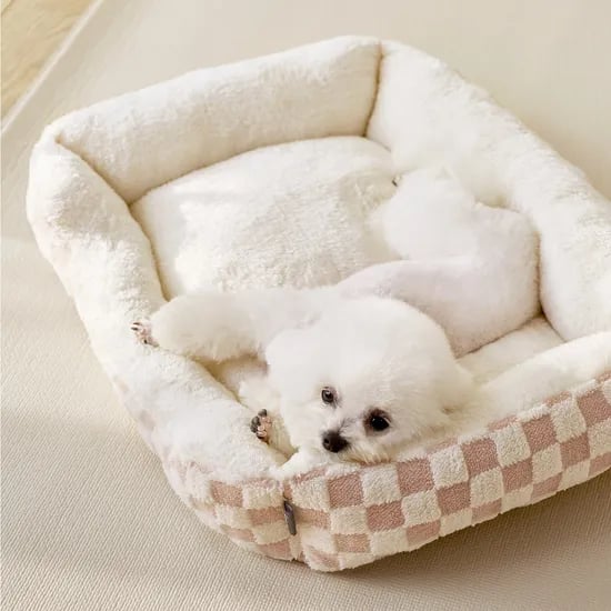 체커보드 강아지 방석 3size 3colors