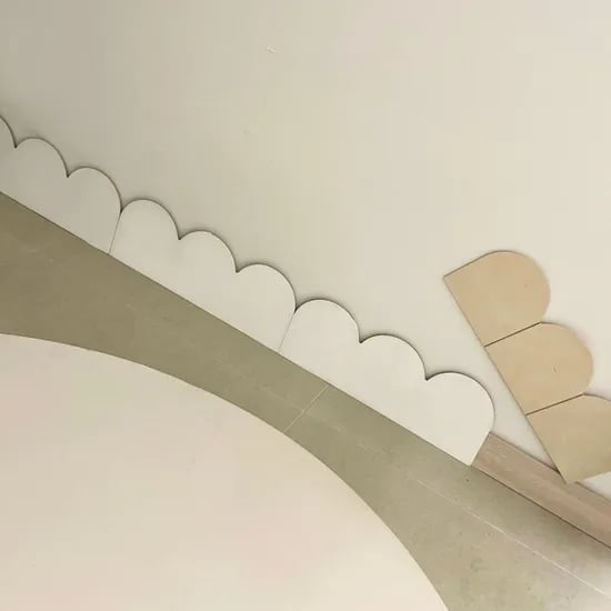 양면 컬러 몰딩커버 몰딩 가리개 자작나무합판 사용