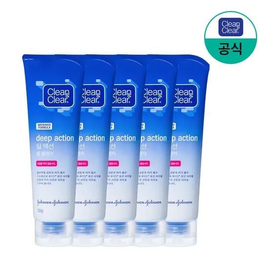 딥 액션 폼클렌저 120gx5