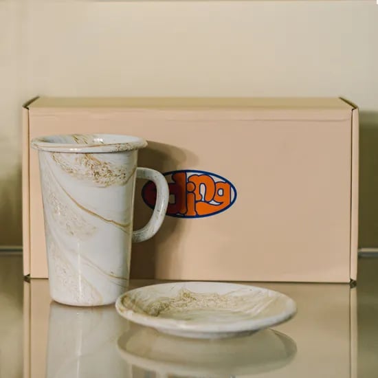 마블웨이 미니 플레이트12 1P + 핸들 롱텀블러 1P Gift box