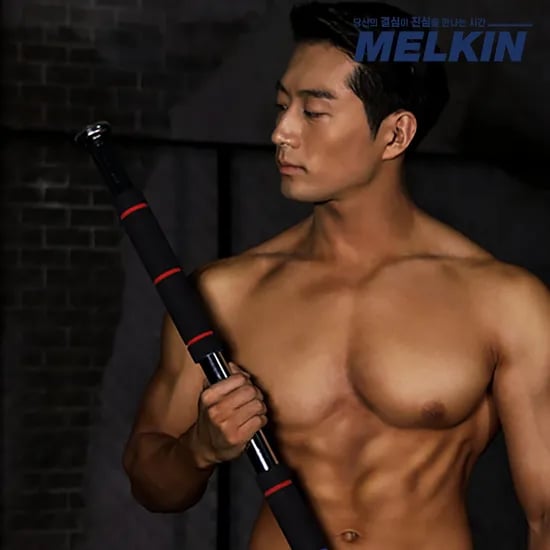 멜킨 프리미엄 철봉 장축 턱걸이 운동 기구