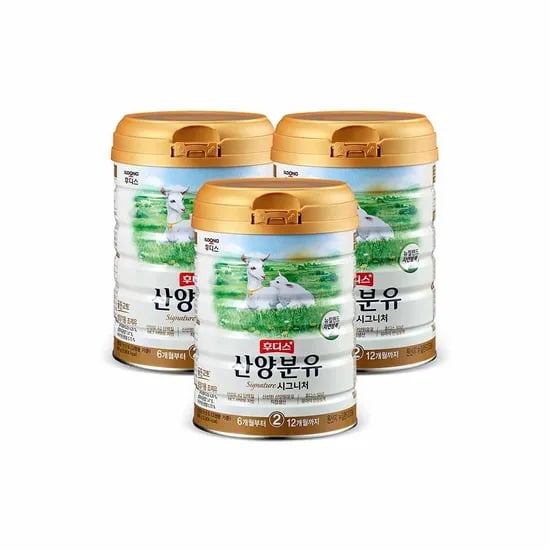 NEW 후디스 산양분유 시그니처 2단계 800g*3캔