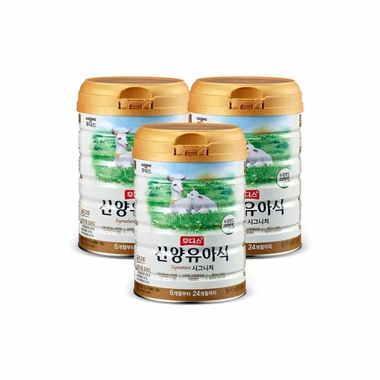 NEW 후디스 산양유아식 시그니처(4단계) 800g*3캔