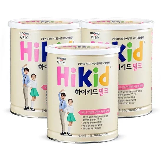 후디스 하이키드 밀크 600g*3캔