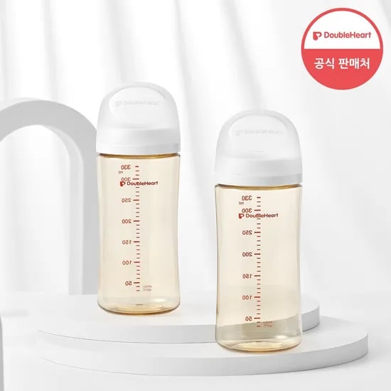 3세대 330ml 트윈팩 (젖병2개/노꼭지)