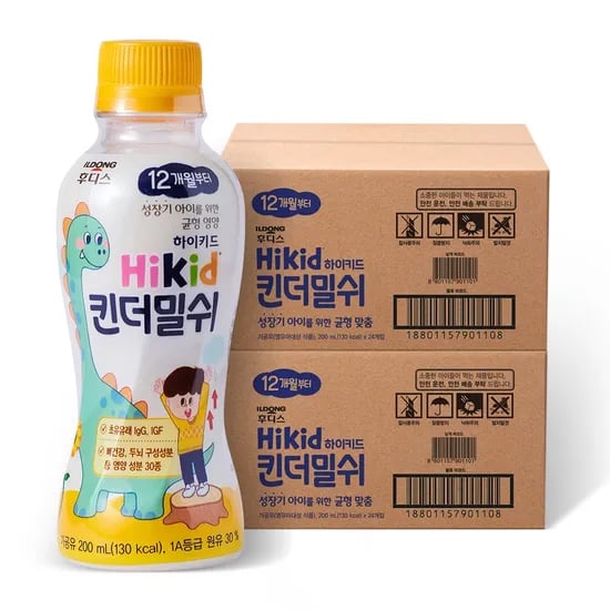 후디스 하이키드 킨더밀쉬 200ml*48개