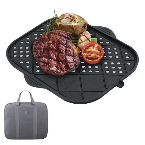 블랙불판 가방SET 숯불 바베큐그릴 석쇠 고기불판