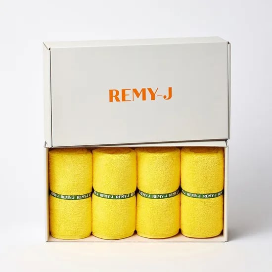 망고 밴딩페이스타올 250g 고급모달텐셀 (4p, 선물포장)