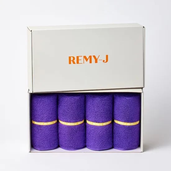 포라 밴딩페이스타올 250g 고급모달텐셀 (4p, 선물포장)