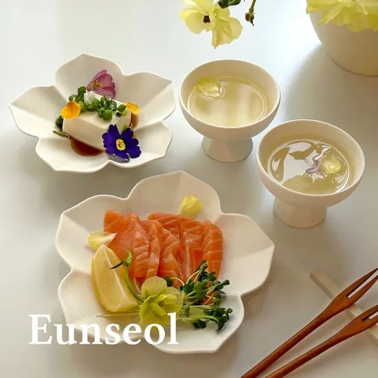 은설 무광 홈술세트 4p선물세트 신혼 집들이 소주잔