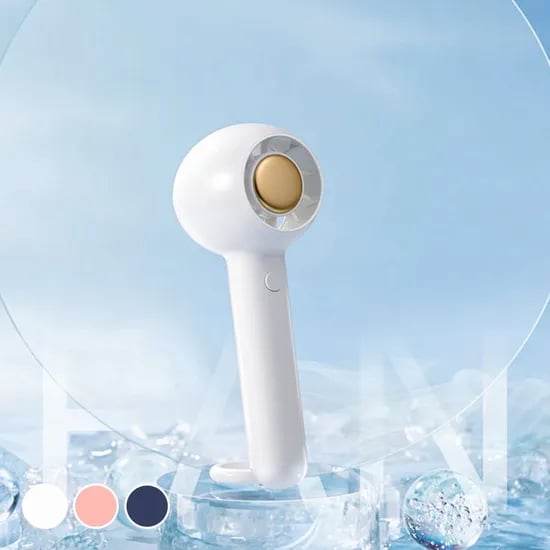 무소음 미니 휴대용 무선 손선풍기 H20 (S급)