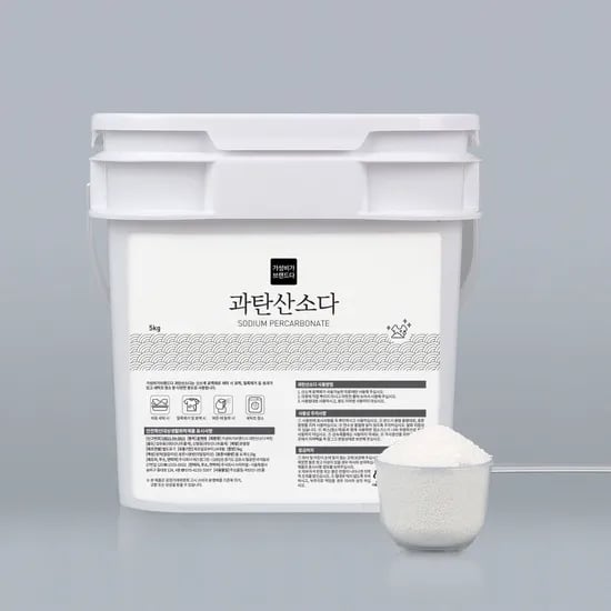 과탄산소다 버킷 5KG+계량스푼