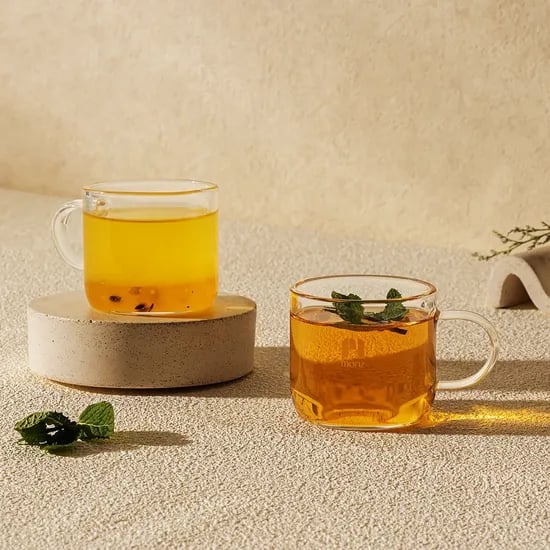 2+2 몬즈 내열유리 카페 에스프레소잔 110ml (총4P)