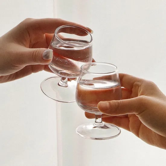 쁘띠 와인 소주잔 미니 90ml 2P세트 (선물포장 가능) 신혼부부 소주잔