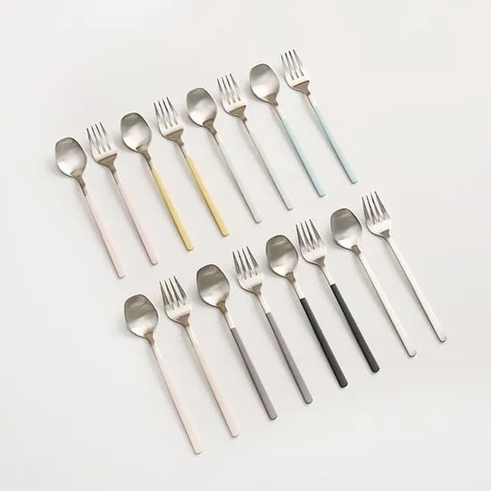 1+1 시에르 딜라잇 티스푼 티포크 세트 8color (총2인4P)