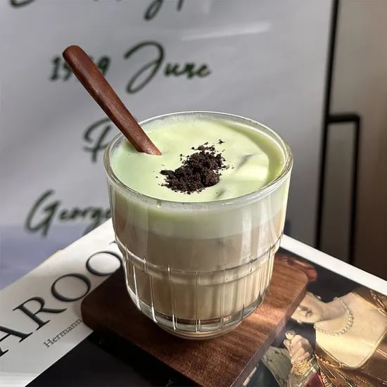 감성 빈티지 홈카페 우드 월넛 글라스 유리컵 선물포장 세트(유리잔+티코스터+티스푼)