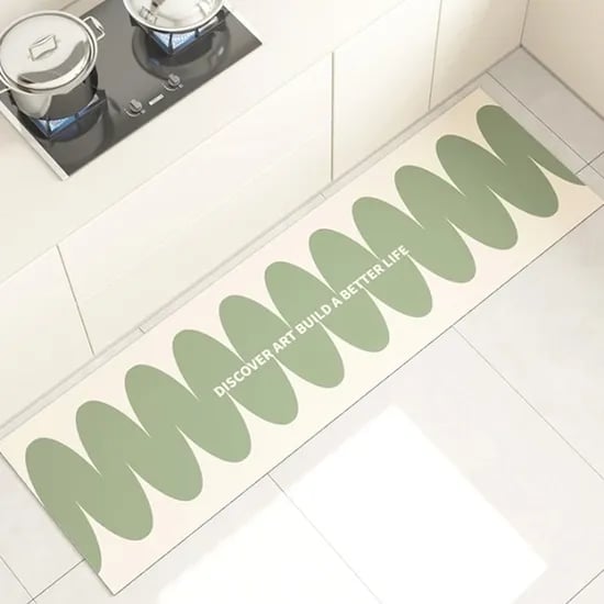 감각적인 웨이브 소프트 3세대 규조토 발매트 주방매트 2size