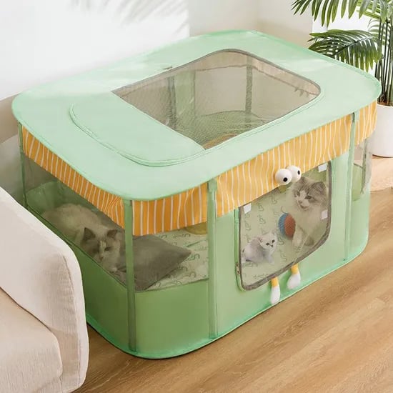 고양이텐트 출산 산실 강아지 분만실 하우스 길냥이 집 접이식 격리장