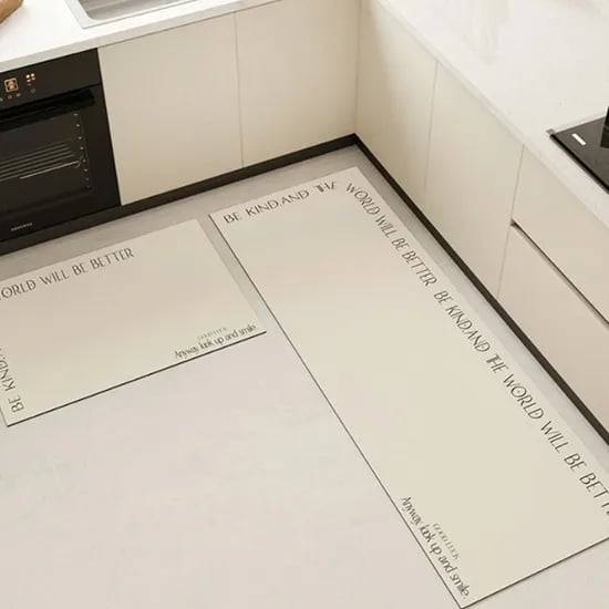 클래식 레터링 3세대 소프트 규조토 욕실 발매트 주방매트 2size