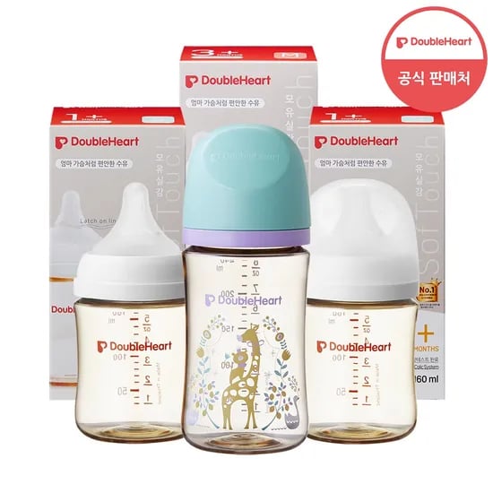 3세대 싱글팩(젖꼭지 포함)3개_160ml(2개) 240ml(1개)
