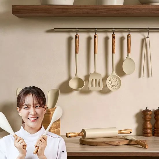 이탈리아산/북미산 실리콘조리도구 3종~10종세트 국자/뒤집개/주걱
