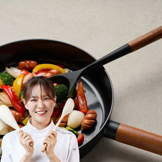북미산 월넛 프리미엄 실리콘 조리도구 서빙스푼