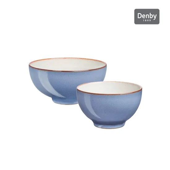 헤리티지 밥/국 공기 2P세트 (2colors) 라일락,파운틴