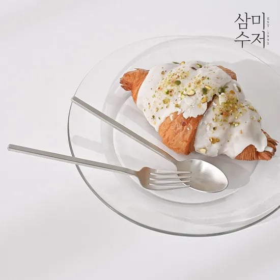 식세기o 프리미엄 컬렉션 모던 솔리드 올샤틴 디저트스푼 4P