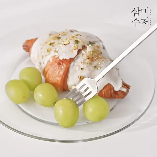 식세기o 프리미엄 컬렉션 모던 솔리드 올샤틴 디저트포크 4P