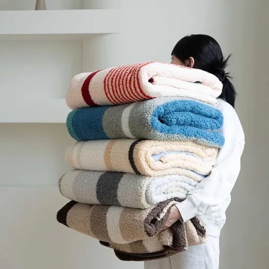 온기가득 사계절 플리스 양털 극세사 블랭킷 S/M/L