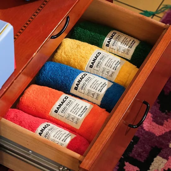 ROUCO 컬러 타월 수건 10pcs (5colors) 코마사 40수 215g  호텔수건