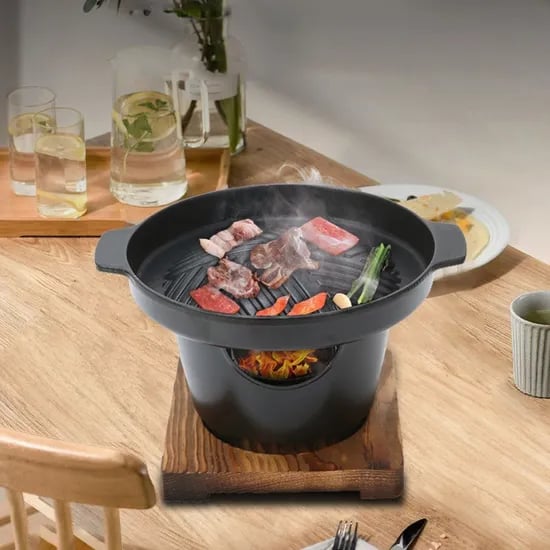 미니화로 캠핑 차박 숯불 구이 혼고기 바베큐 불판 화로대