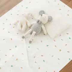 코튼 리버시블 신생아 아기 방수패드 방수매트 방수요