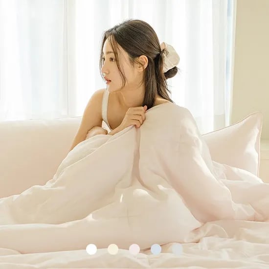 간절기/사계절 렌징 텐셀 모달 100% 무자극 사계절 차렵이불세트 5컬러