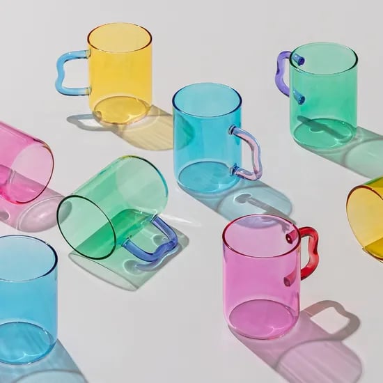 투톤 핸들 글라스 350ML (4color)