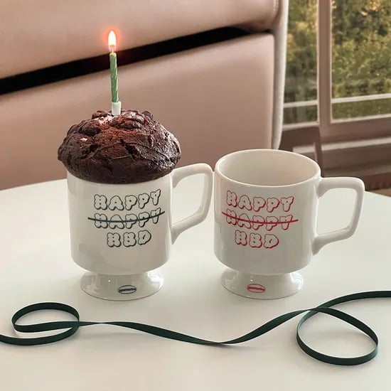 빠마린 HBD 생일 축하해 머그 1p (2종 택1)