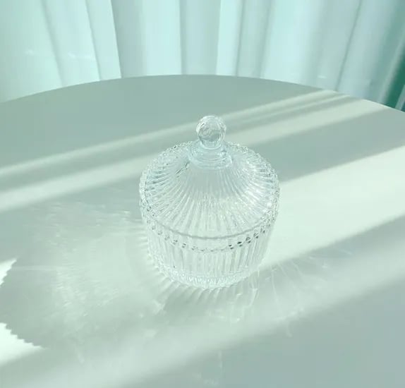 크리스탈 하트 유리 보석함 시계 반지 목걸이 귀걸이 주얼리 악세사리 보관함 케이스
