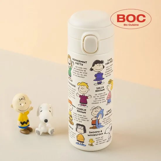 스누피 원터치 스텐텀블러 380ml