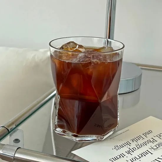 루스커스 글라스M 2p선물세트 아이스커피 맥주 유리컵 언더락 위스키잔