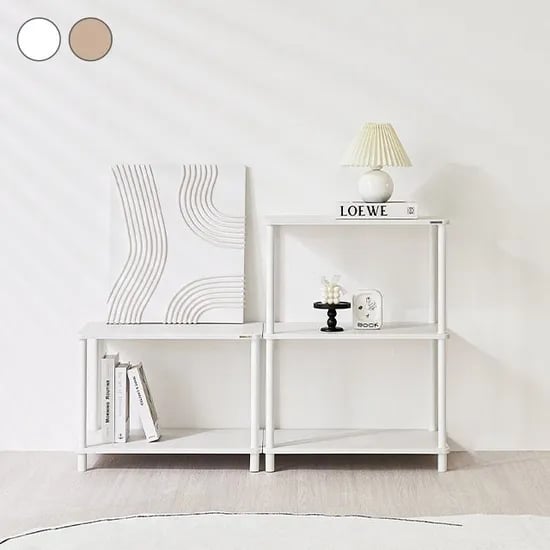 데일리 선반 더넓은 조립식 렌지대 주방 다용도 수납장 2단 3단 4단 5단 2colors