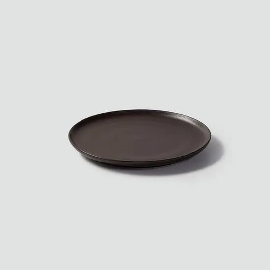 설기 접시_17cm_브라운