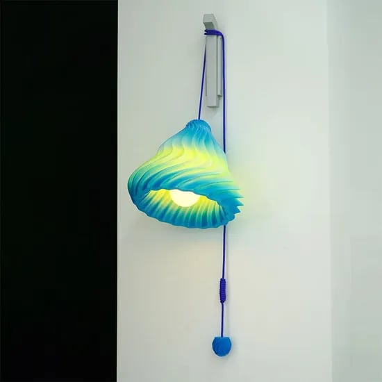 MERINGUE LAMP AURORA MYSTIQUE BLUE 머랭 램프 조명